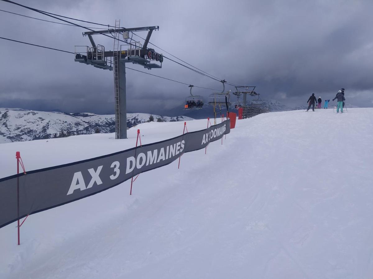 Studio 3 Personnes Au Pied Des Piste Plateau De Bonascre - Ax 3 Domaines Ete Hiver Ax-les-Thermes Extérieur photo